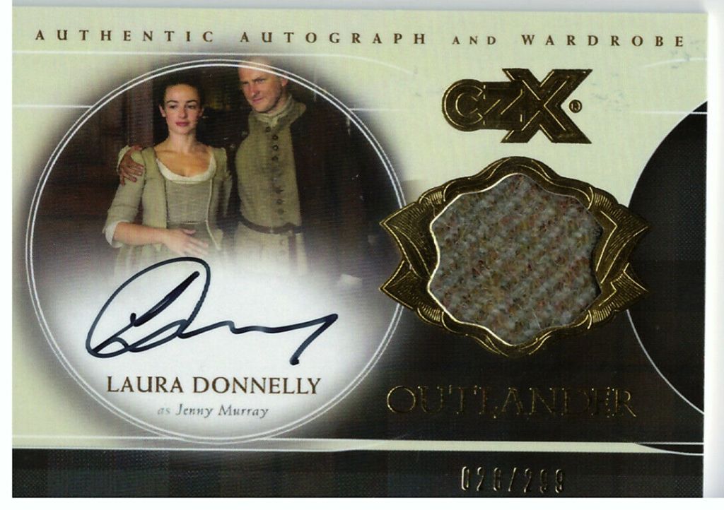 Outlander: Autographed Jenny Murray Card