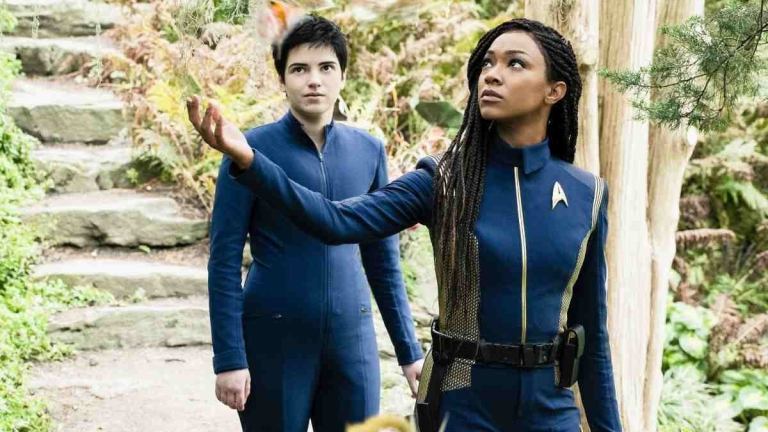 Michael and Adira in Star Trek: Discovery