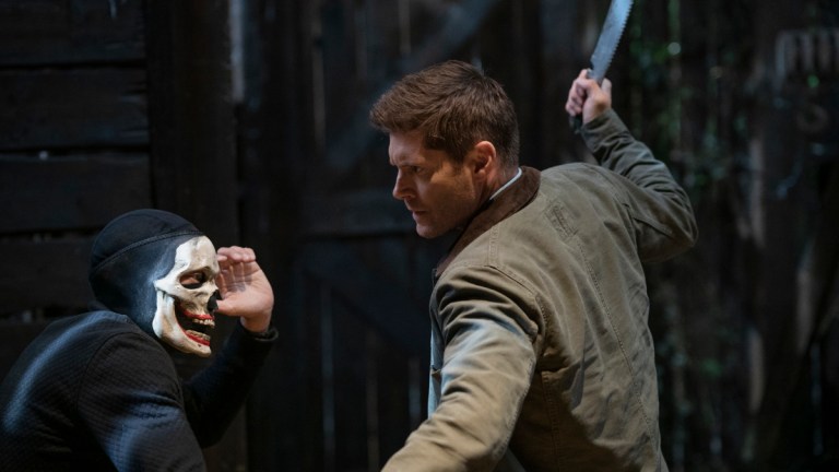 Dean Fights a Masked Vampire in the Supernatural Series Finale