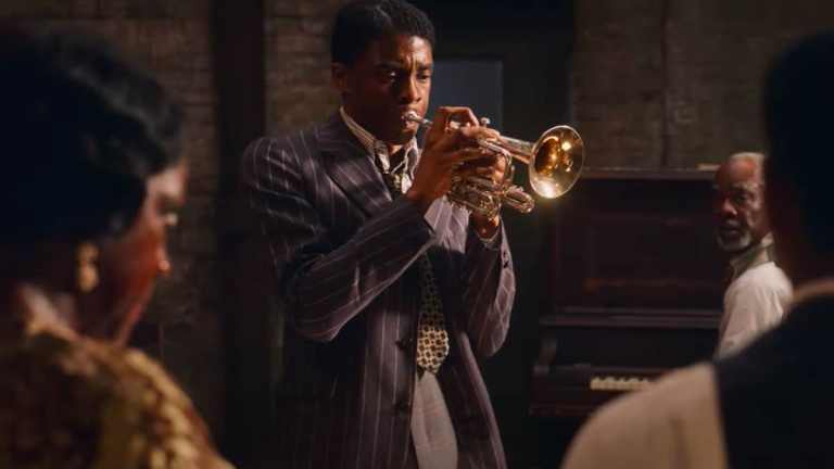 Chadwick Boseman in Ma Rainey's Black Bottom Band