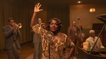 Viola Davis and Chadwick Boseman in Ma Rainey's Black Bottom