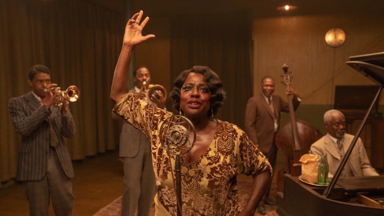 Viola Davis and Chadwick Boseman in Ma Rainey's Black Bottom