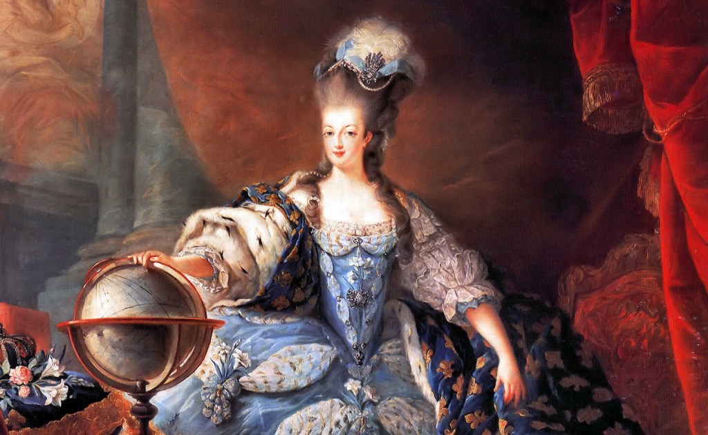 Marie Antoinette Portrait with Globe