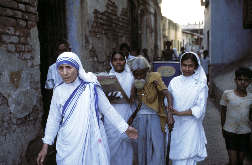 Mother Teresa in Calcutta, India circa 1979