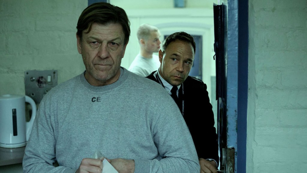 Sean Bean and Stephen Graham in Jimmy McGovern's Time