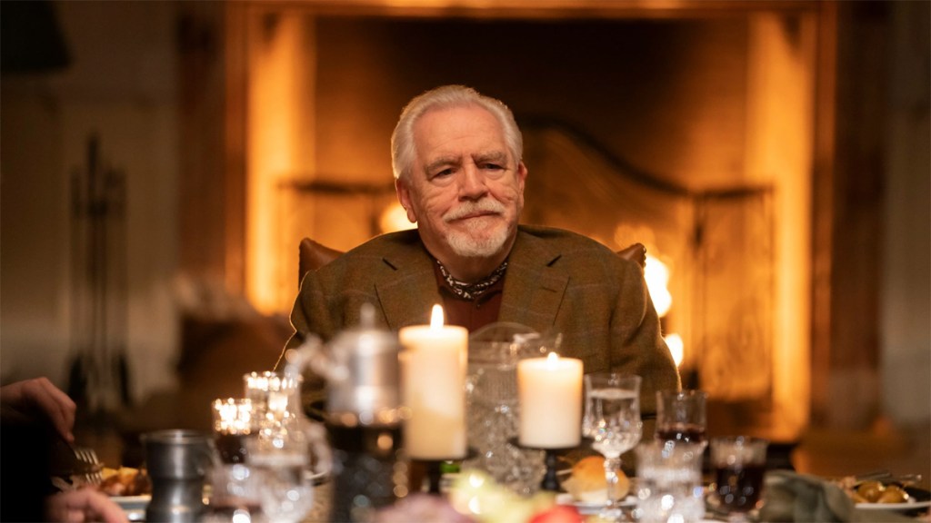 Brian Cox as Logan Roy in Succession
