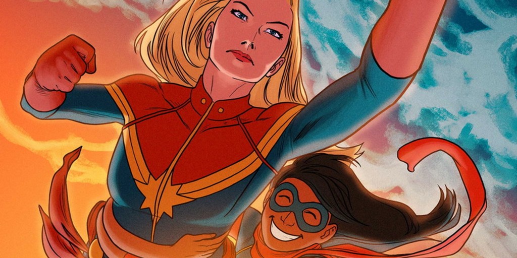Carol Danvers and Kamala Khan in Captain Marvel 2