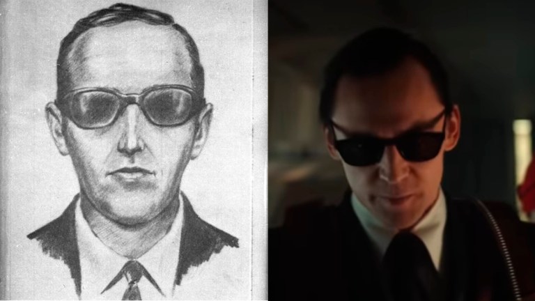 Tom Hiddleston as Loki as D.B. Cooper