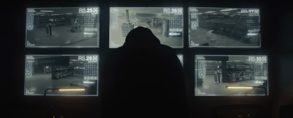 Is this Doctor Doom watching security cameras in Marvel's Loki trailer?