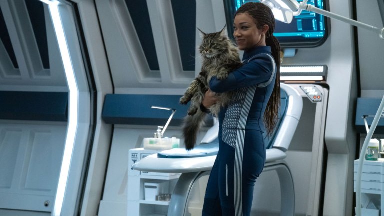 Michael and Grudge in Star Trek: Discovery Season 3