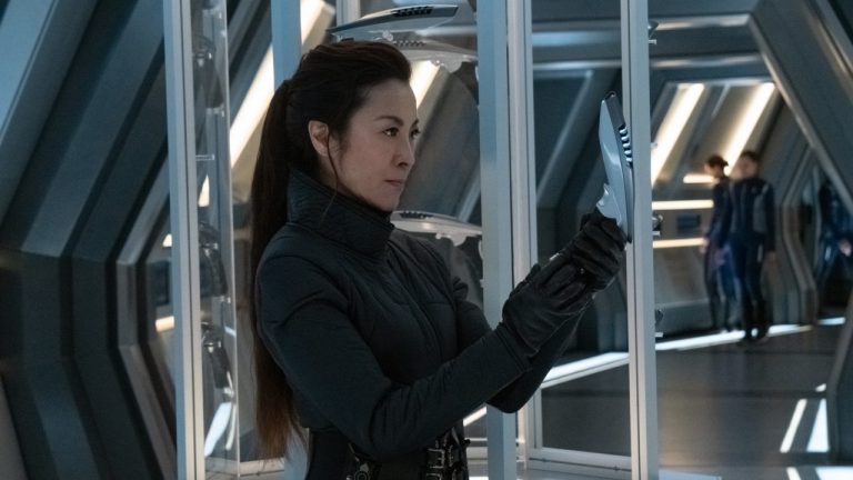 Michelle Yeoh as Georgiou in Star Trek: Discovery Season 3 Episode 9