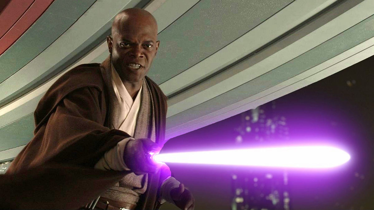 Samuel L. Jackson as Mace Windu in "Star Wars: Episode III - Revenge of the Sith" (2005)