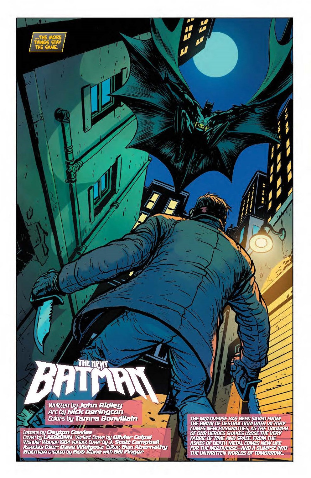 The Next Batman Issue 1
