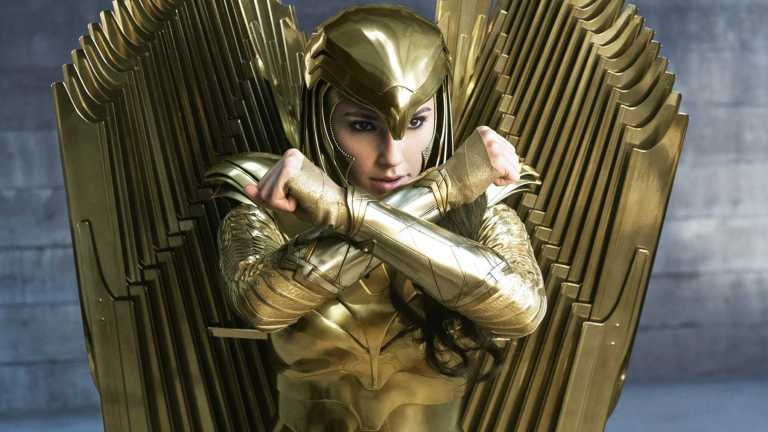 Diana in Her Golden Armor in Wonder Woman 1984