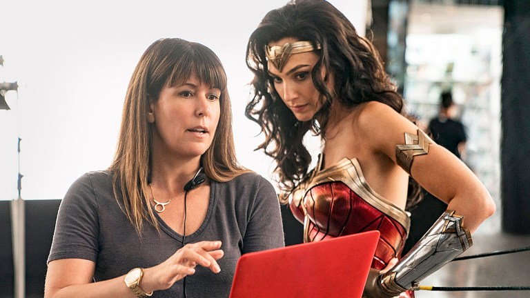 Patty Jenkins and Gal Gadot; Wonder Woman 1984