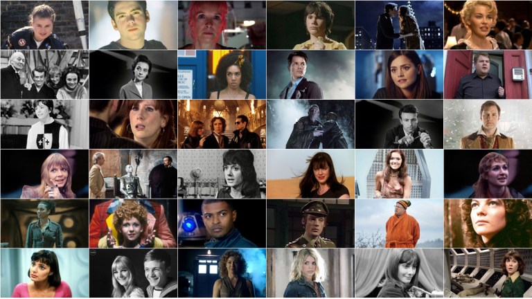 Doctor Who Companions composite header image