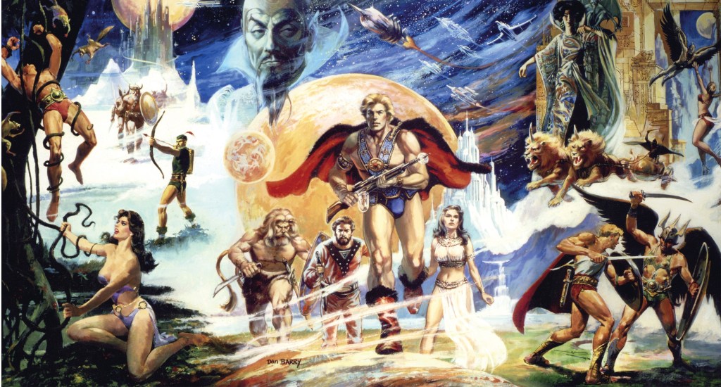 An Image From Flash Gordon: The Official Story Of The Film By John Walsh