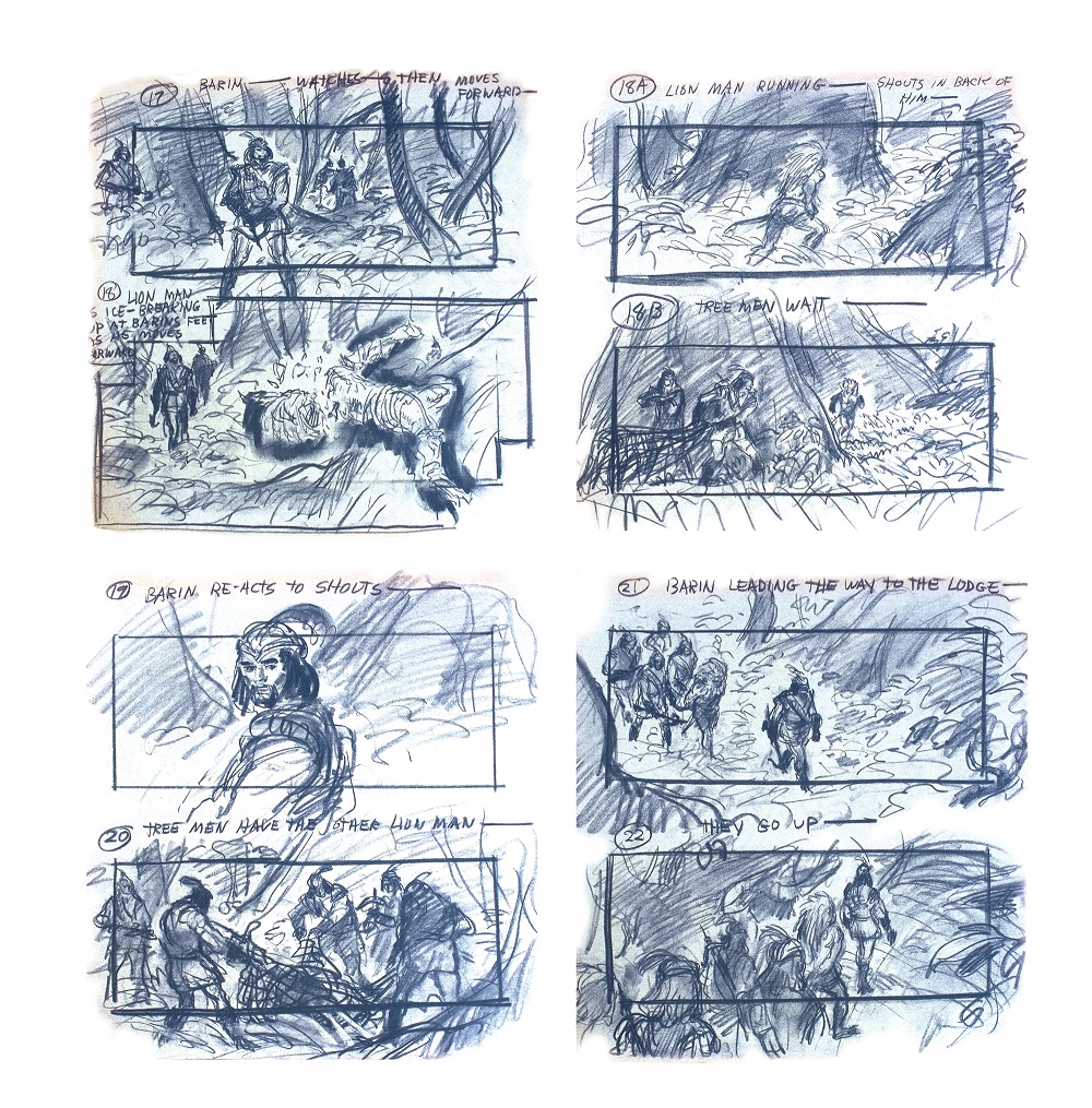Storyboards From Flash Gordon