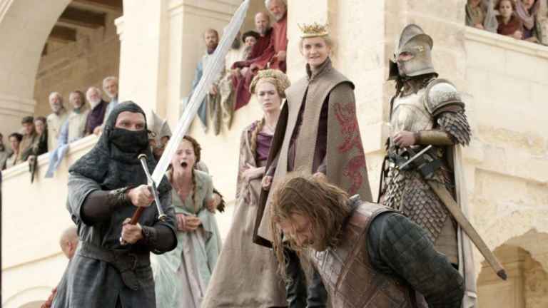 Game of Thrones Ned Stark Death