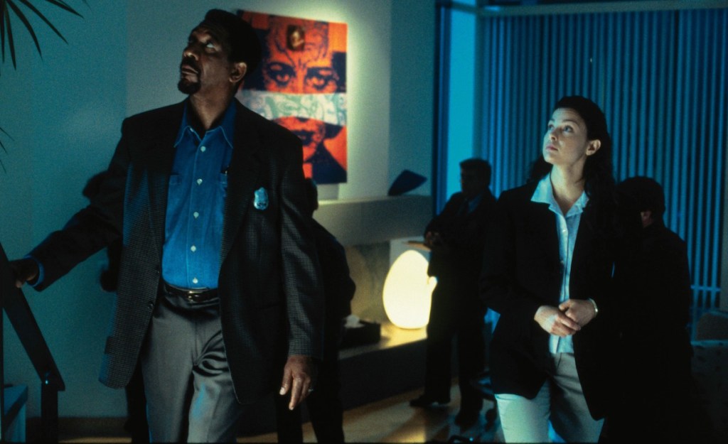 Morgan Freeman and Ashley Judd in Kiss the Girls