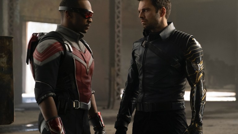 Sebastian Stan And Anthony Mackie In The Falcon And The Winter Soldier