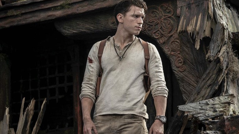 Tom Holland as Nathan Drake in Uncharted