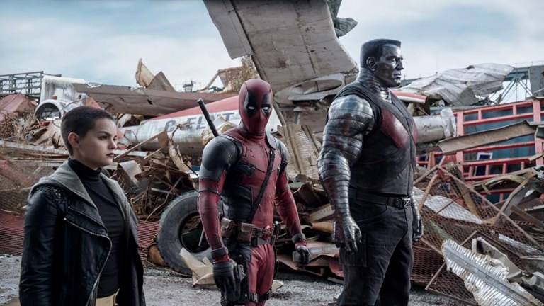 Deadpool with Negasonic Teenage Warhead and Colossus