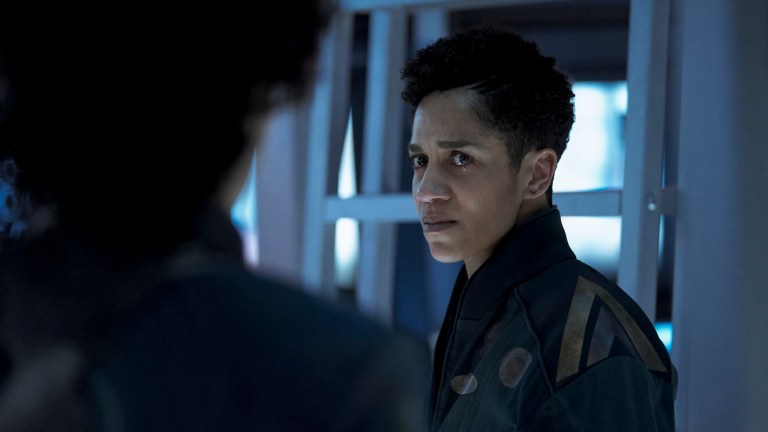 Naomi crying in The Expanse