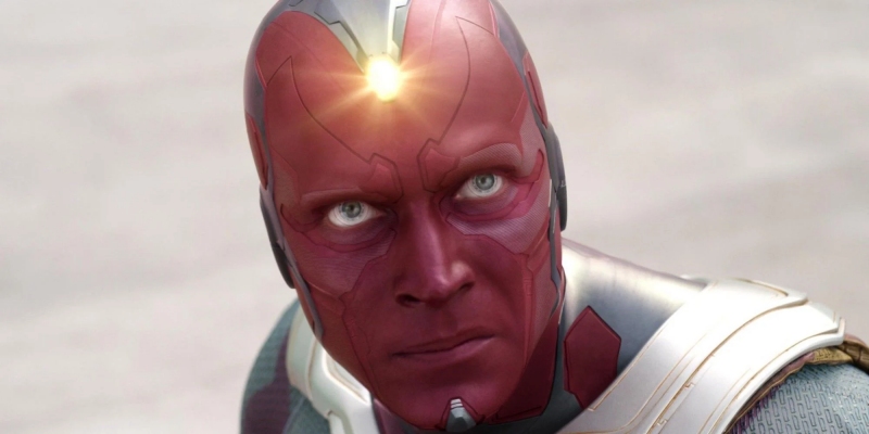 Paul Bettany as Vision in Captain America: Civil War