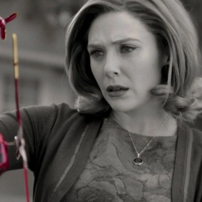 Wanda Maximoff notices a suspicious toy helicopter