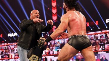 Goldberg Returns on WWE Monday Night Raw