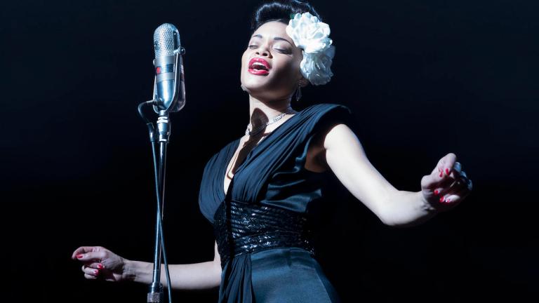 Andra Day Singing in The United States vs Billie Holiday