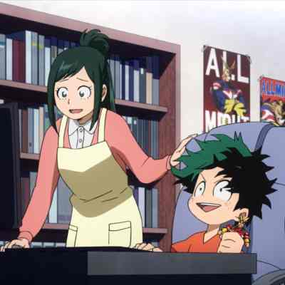 My Hero Academia Deku on Computer