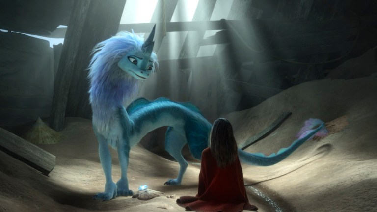 Awkwafina as Sisu in Disney's Raya and the Last Dragon