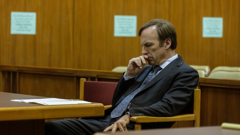 Bob Odenkirk as Jimmy McGill in Better Call Saul season 5