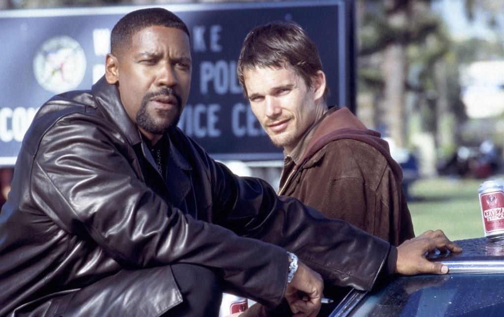 Denzel Washington and Ethan Hawke in Training Day