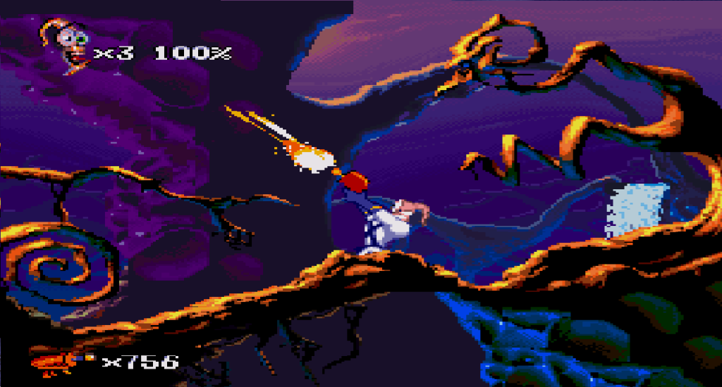 Earthworm Jim 2 SNES