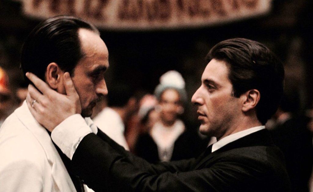 Fredo and Michael Corleone in The Godfather Part II