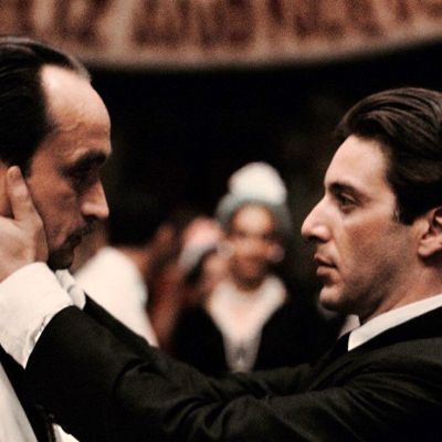 Fredo and Michael Corleone in The Godfather Part II