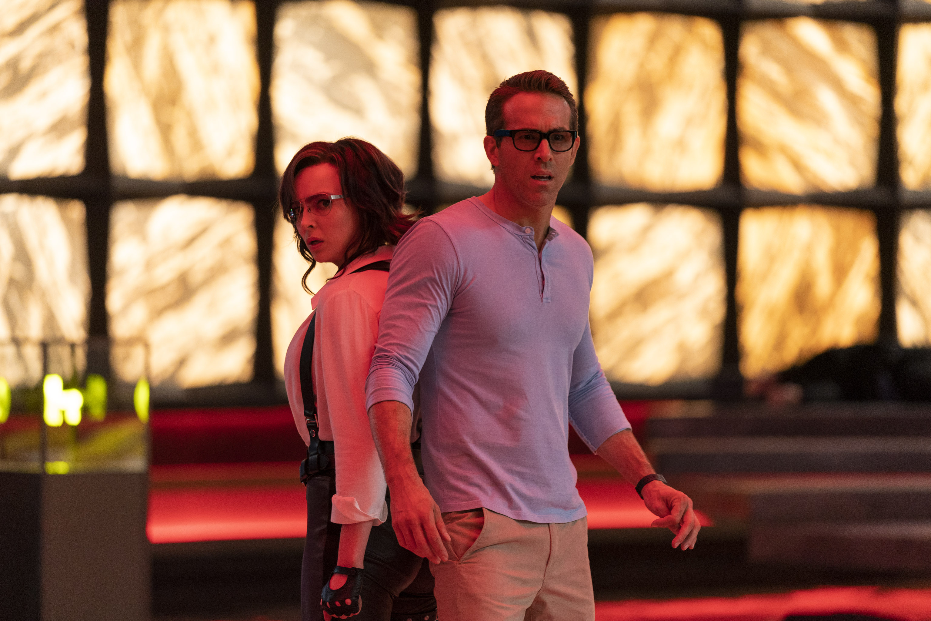 Free Guy: On Set With Ryan Reynolds and Jodie Comer | Den of Geek