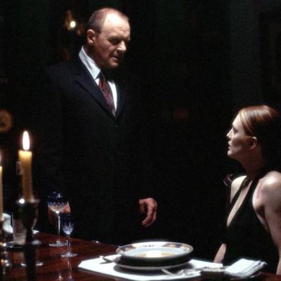 Hannibal Lecter and Clarice Starling at Brain Dinner