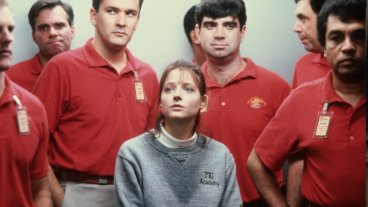Jodie Foster as Clarice Starling in Silence of the Lambs Elevator Scene