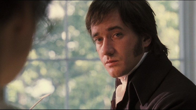 Matthew MacFadyen as Mr Darcy in Pride and Prejudice