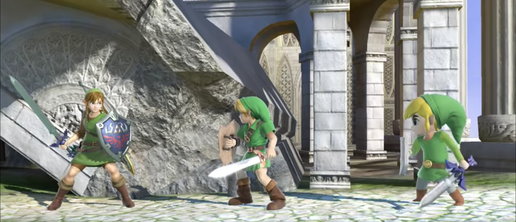 The Legend of Zelda Super Smash Bros. Links