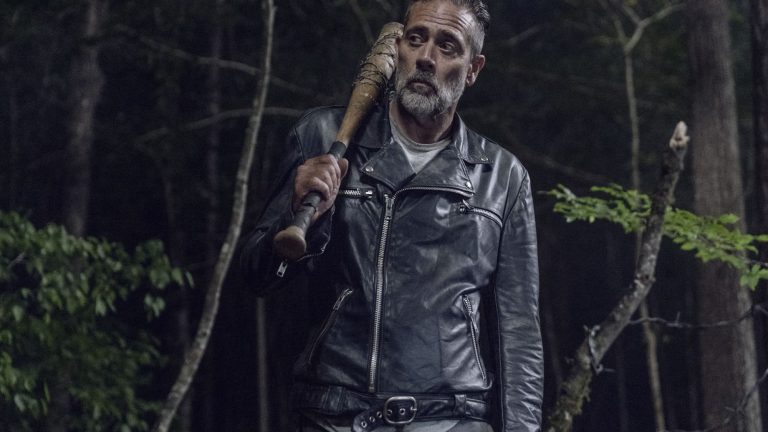 Negan and Lucille on The Walking Dead