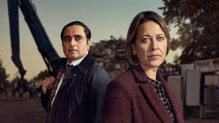 Unforgotten Series 4 Cassie and Sunny Nicola Walker and Sanjeev Bhaskar