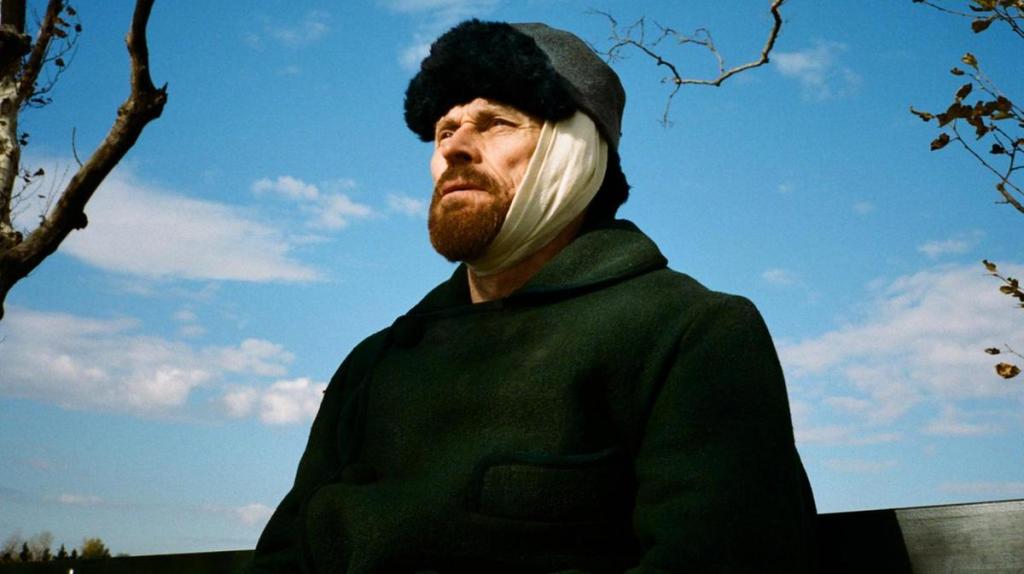Willem Dafoe as Vincent van Gogh in At Eternity's Gate