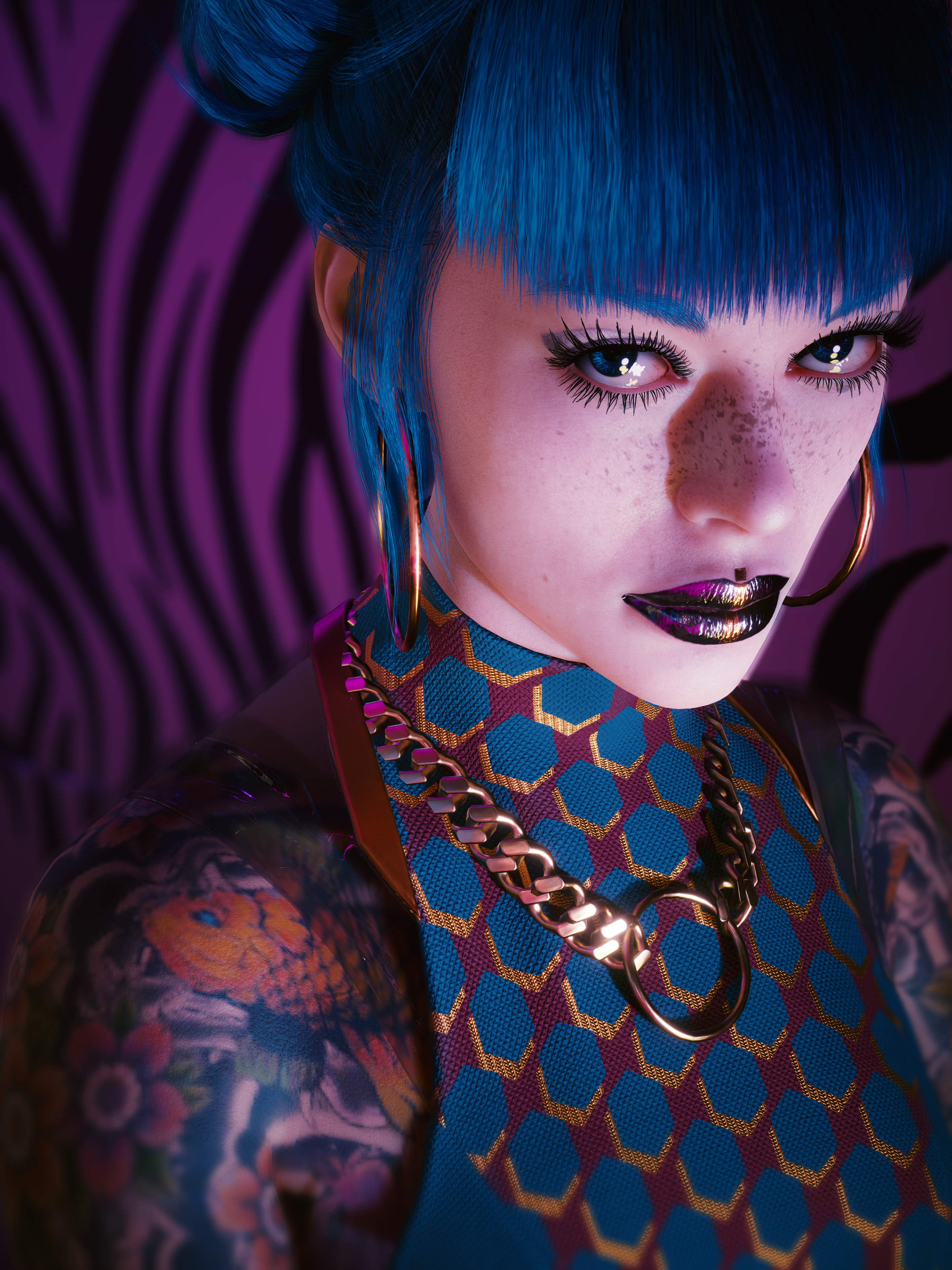 Cyberpunk 2077 Portrait by Berduu