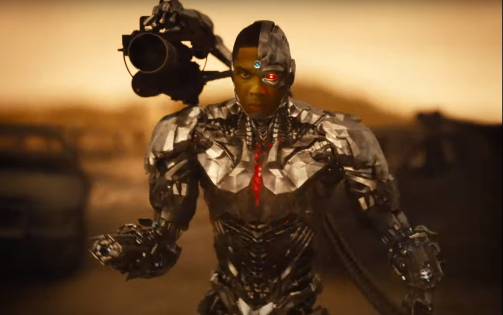 Ray Fisher as Cyborg in Zack Snyder's Justice League