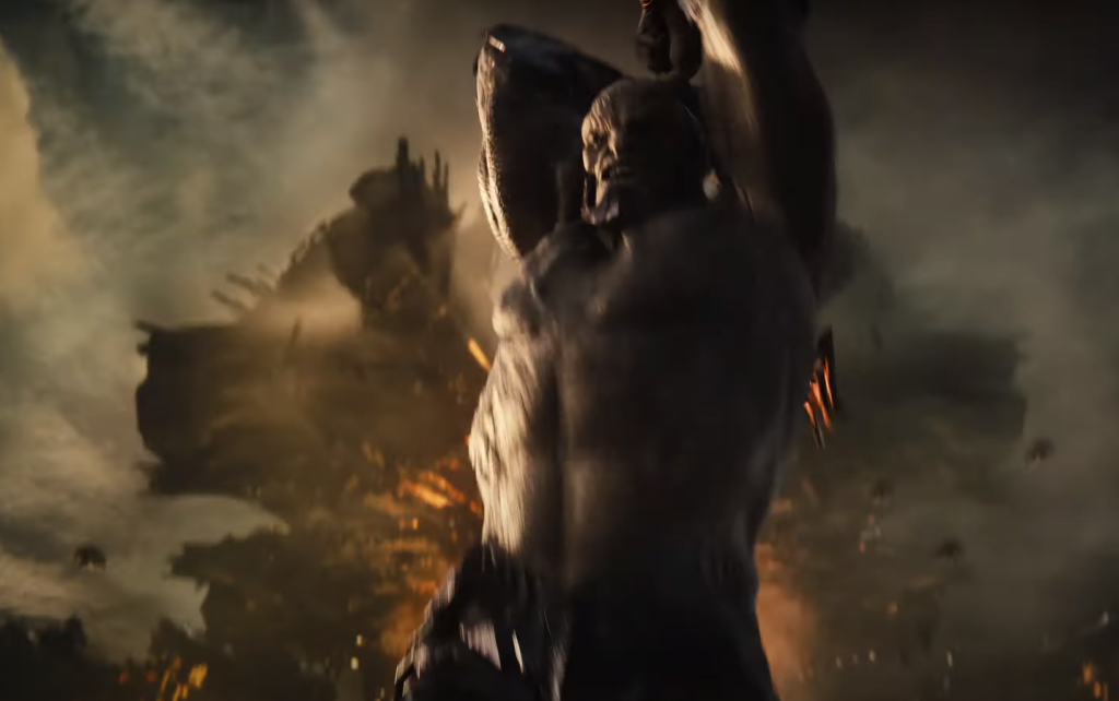 Shirtless Darkseid in Zack Snyder's Justice League